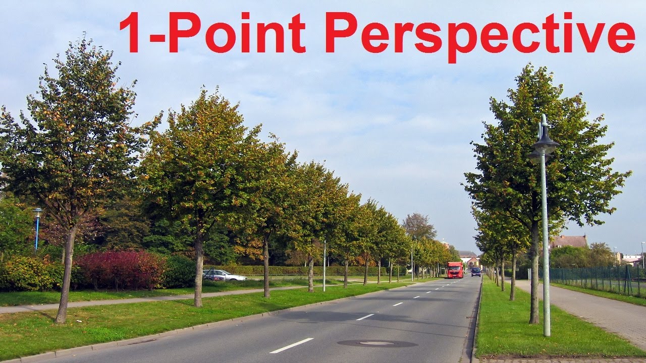 1280x720 Linear Perspective Drawing Lesson - Perspective Drawing Definition