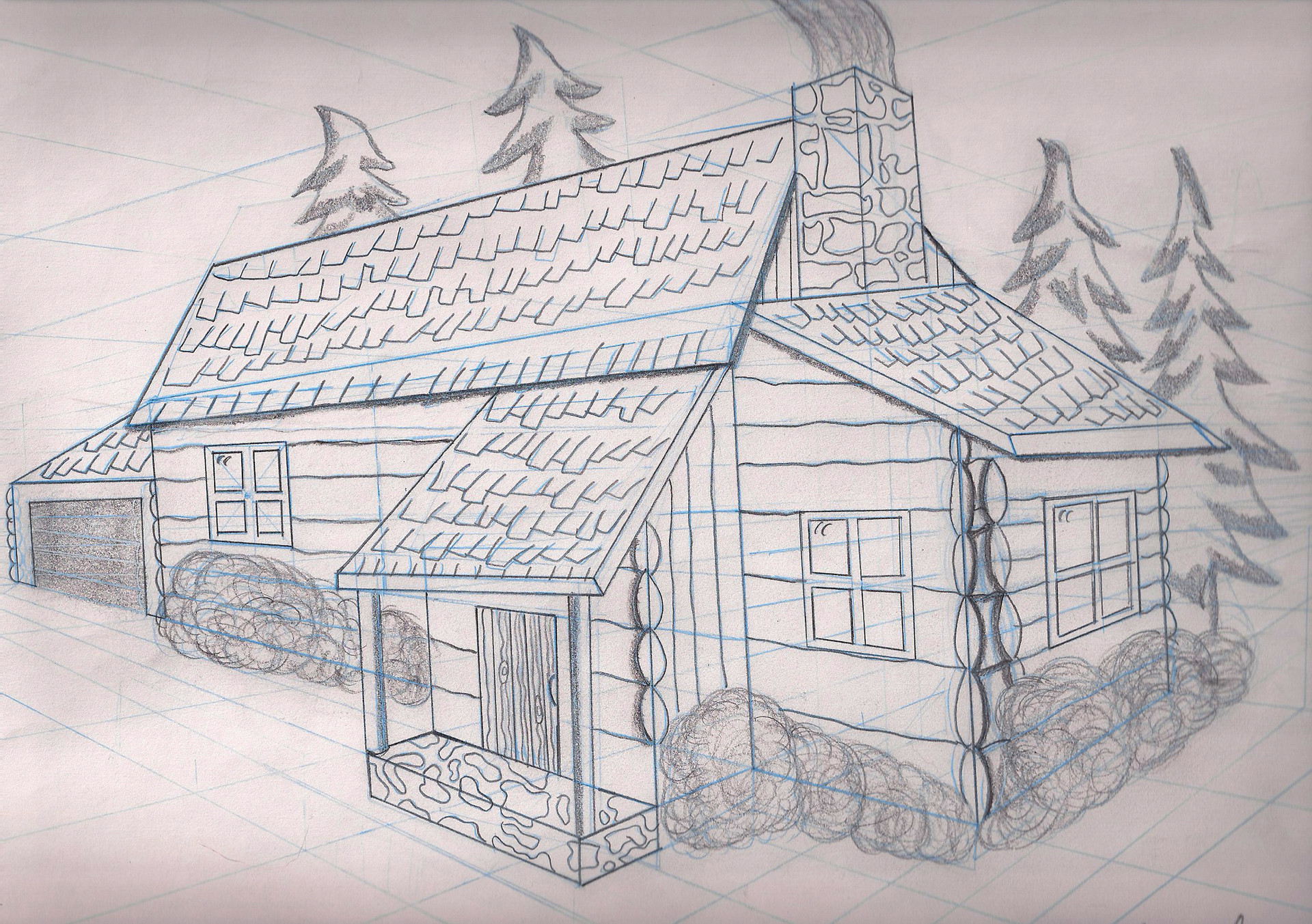 1920x1353 Joseph Gismondi - Perspective Grid Drawing