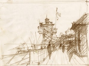 300x221 Landscape Perspective Drawing - Perspective Landscape Drawing