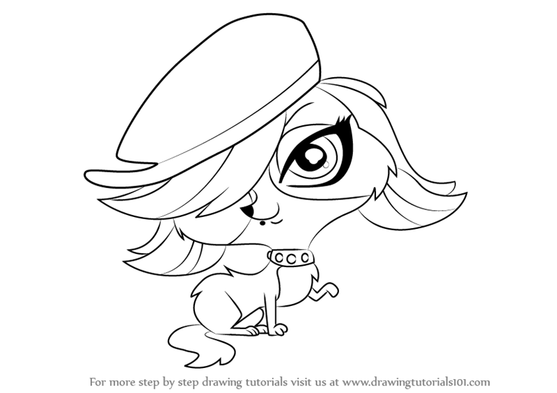 800x565 Learn How To Draw Zoe Trent From Littlest Pet Shop - Pet Shop Drawing