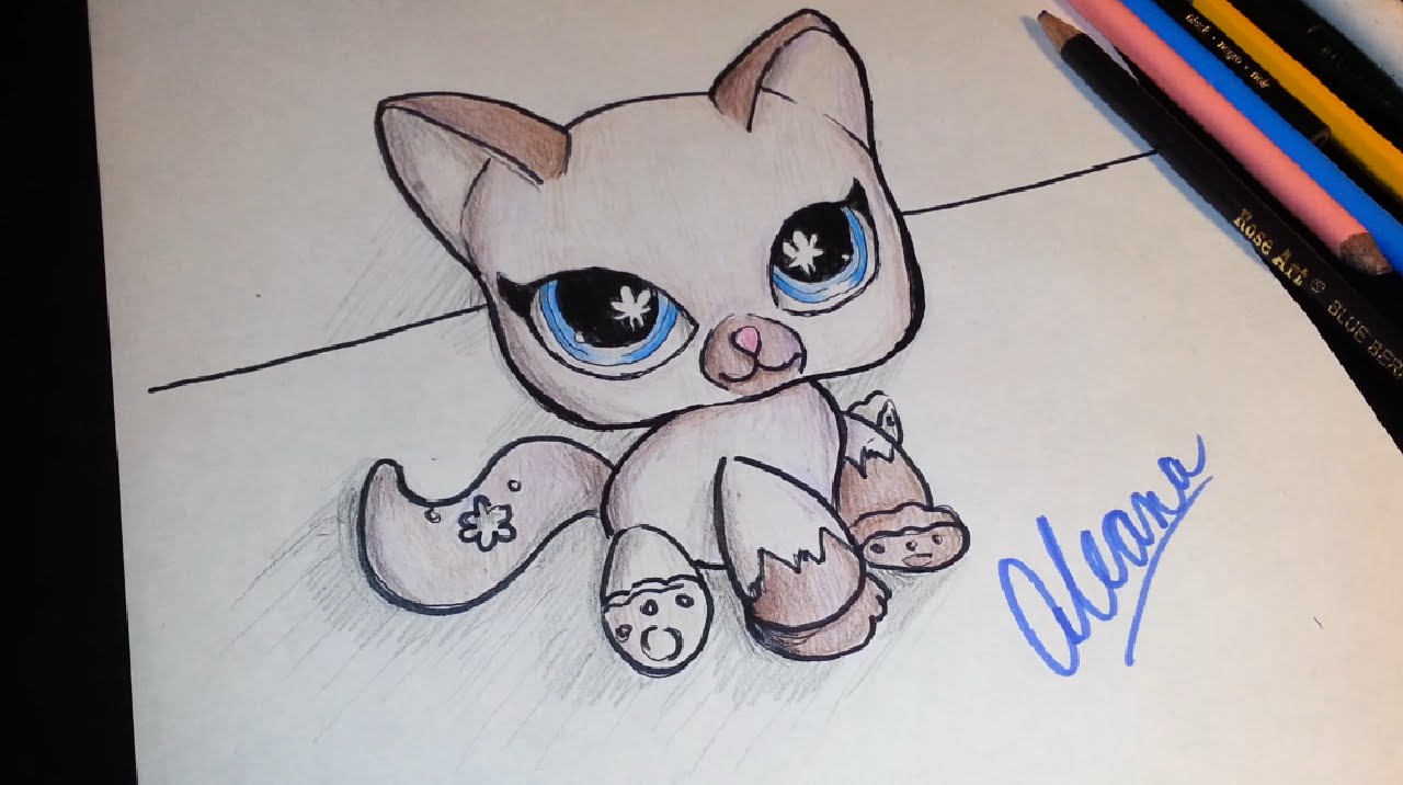1280x716 Littlest Pet Shop Drawing Tutorial - Pet Shop Drawing