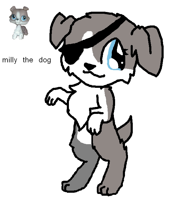 644x714 Littlest Pet Shop Images My Lps In My Drawing Style Wallpaper - Pet Shop Drawing