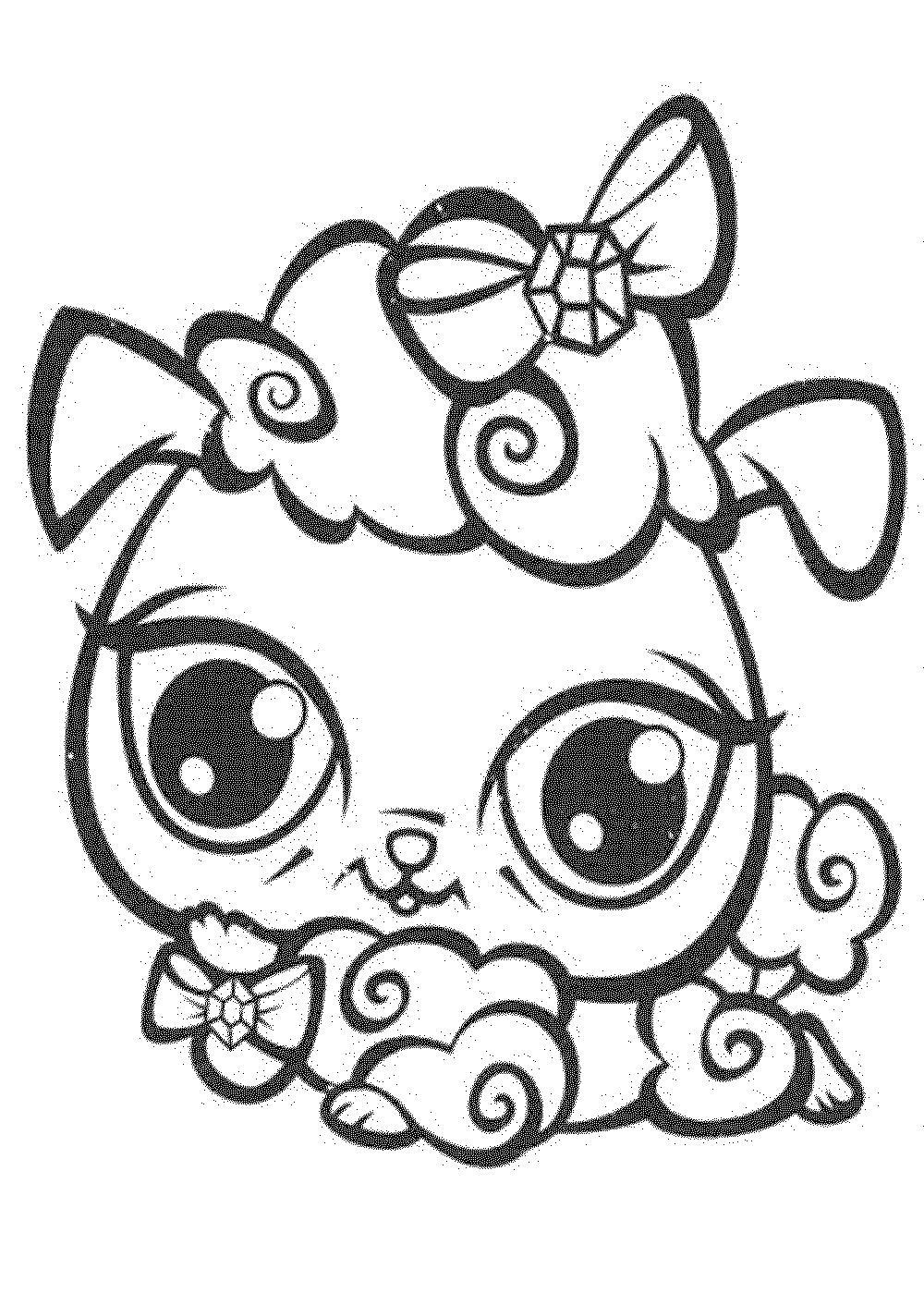 1000x1399 Littlest Pet Shops Coloring - Pet Shop Drawing