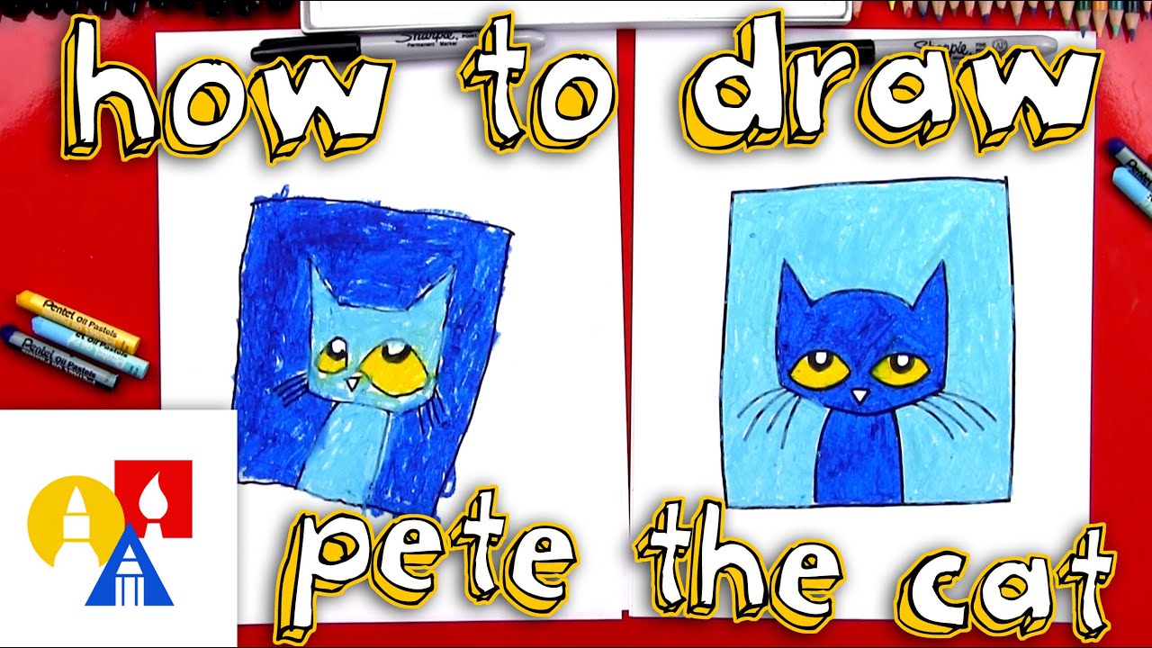 1280x720 How To Draw Pete The Cat - Pete The Cat Drawing