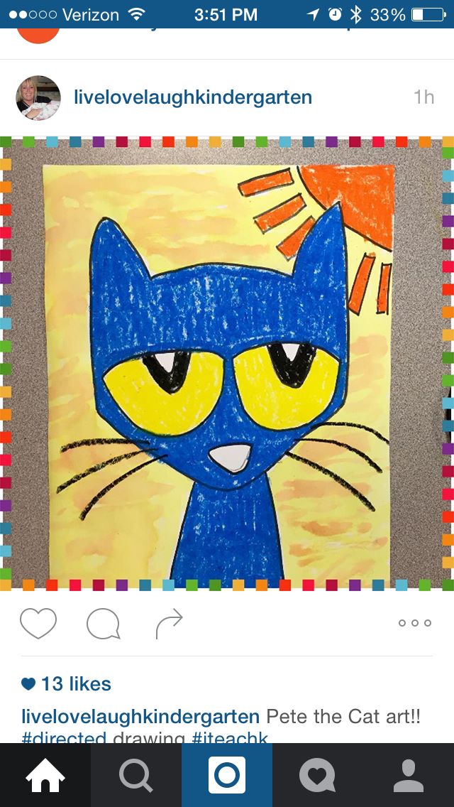 640x1136 Pete The Cat Directed Drawing Rwm Kids Pete - Pete The Cat Drawing