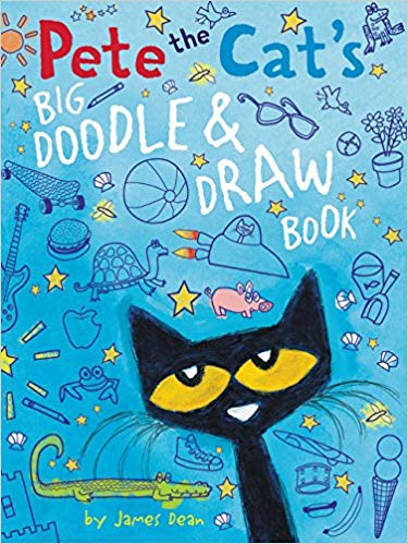 375x499 Pete The Cat's Big Doodle Draw Book - Pete The Cat Drawing
