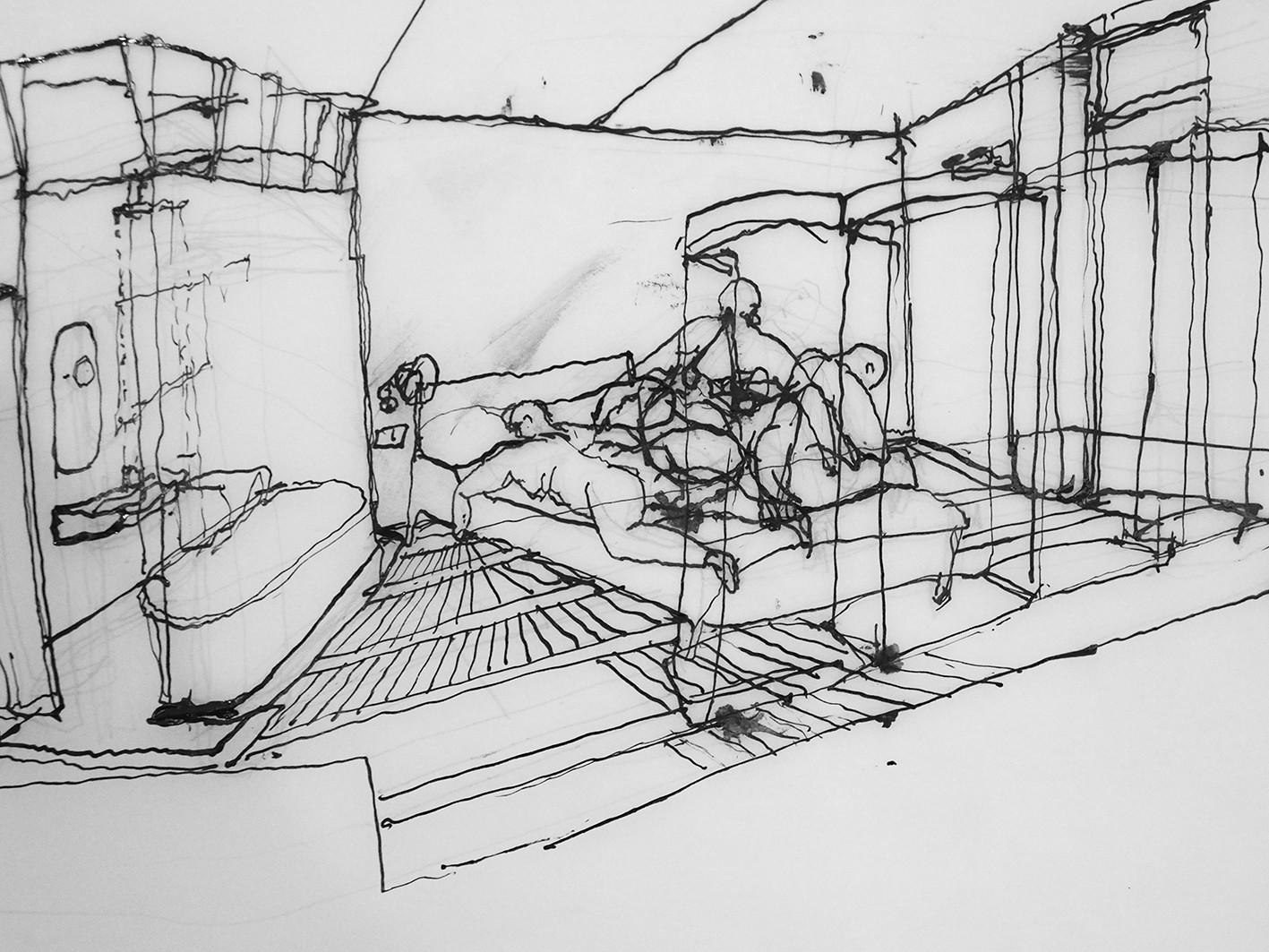 1417x1063 Room Curated - Peter Drawinging