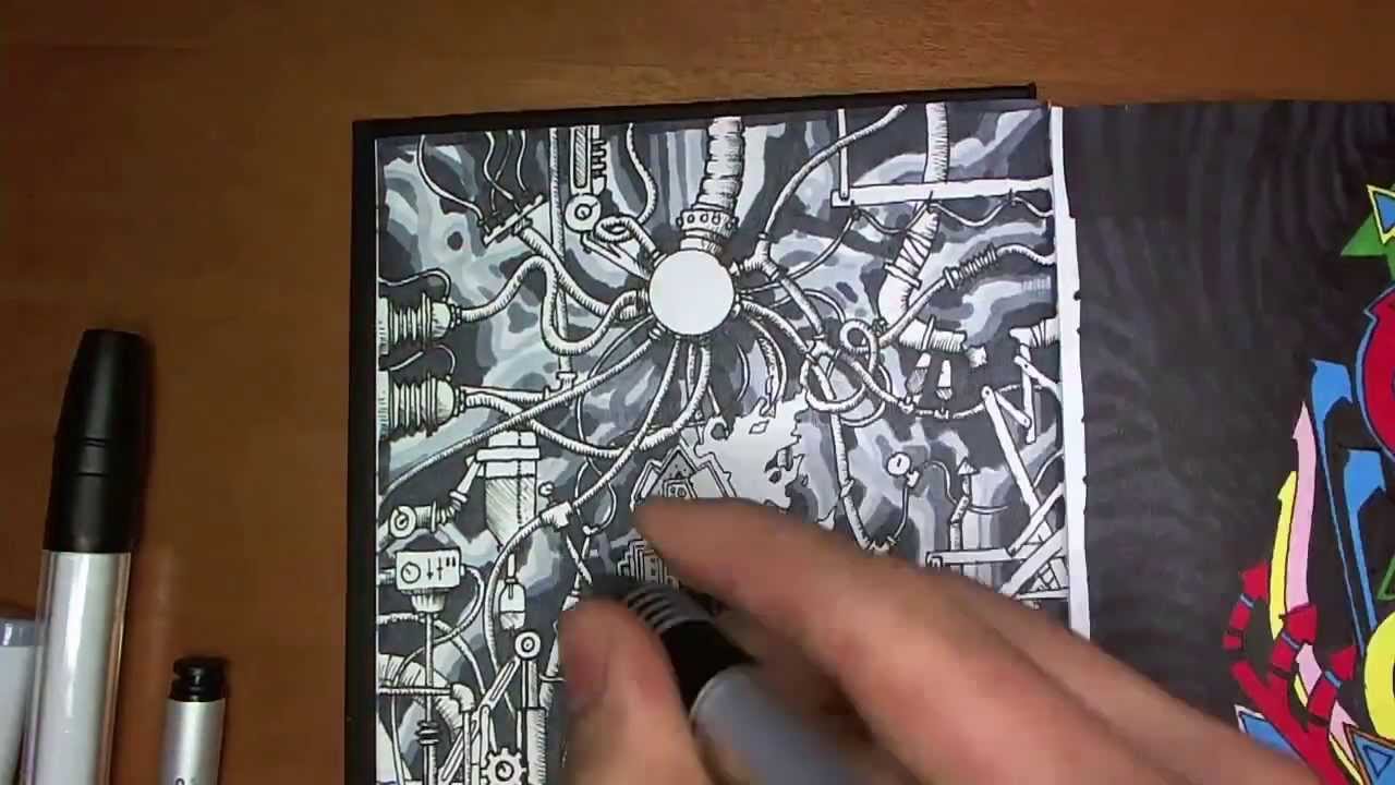 1280x720 Drawing In My Book - Peter Drawinging