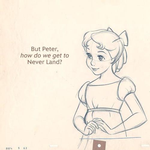 500x500 Pere Pan And Neverland Uploaded - Peter Pan And Wendy Drawing