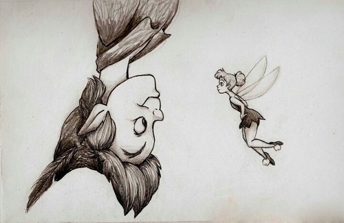 500x325 Image About Drawing In P E T E R P A N - Peter Pan Drawing