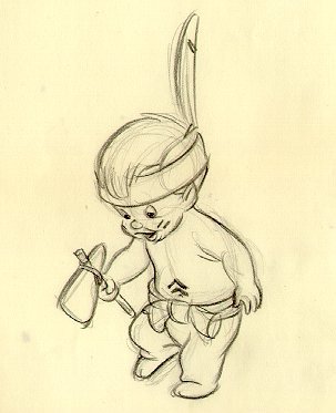 303x373 disney peter pan drawing discovered - Peter Pan Drawing