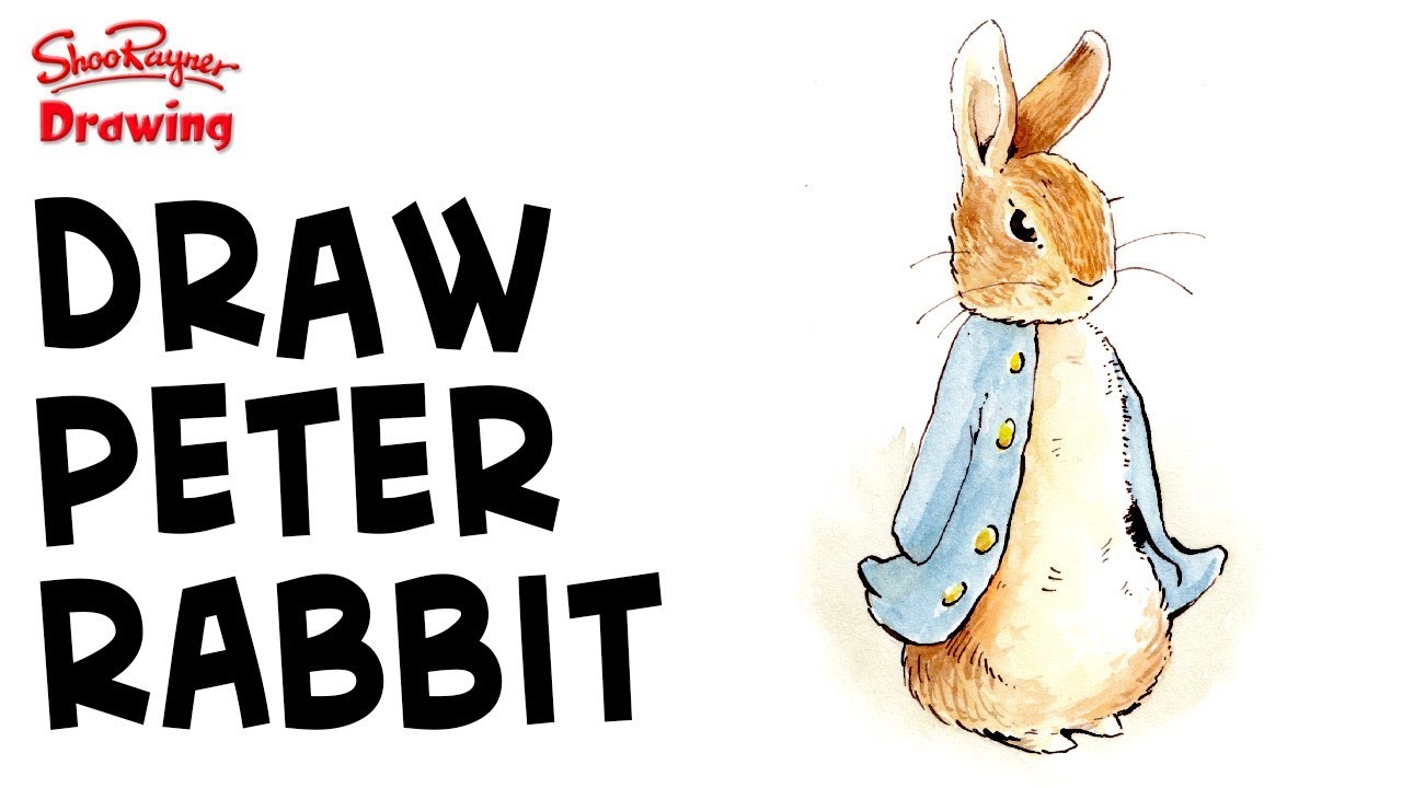 1280x720 how to draw paint peter rabbit like beatrix potter - Peter Rabbit Drawing