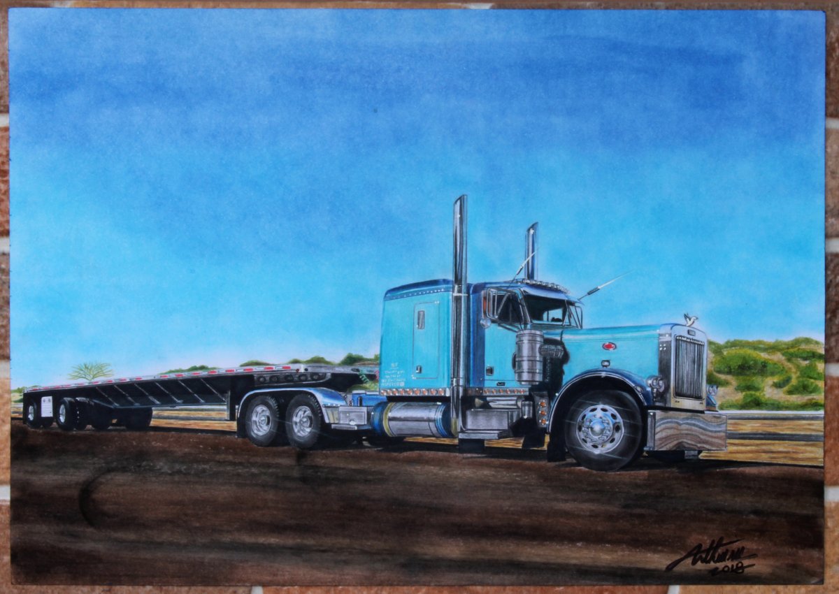 Peterbilt Drawing at Explore collection of