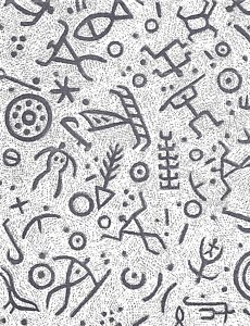 230x300 Petroglyph Drawings Fine Art America - Petroglyph Drawings
