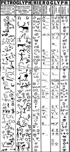 236x514 petroglyphs and hieroglyphs timeline very cool art activities - Petroglyph Drawings