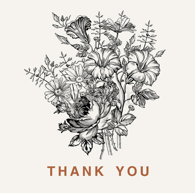 400x396 wedding marriage invitation beautiful blooming flowers vintage - Petunia Drawing