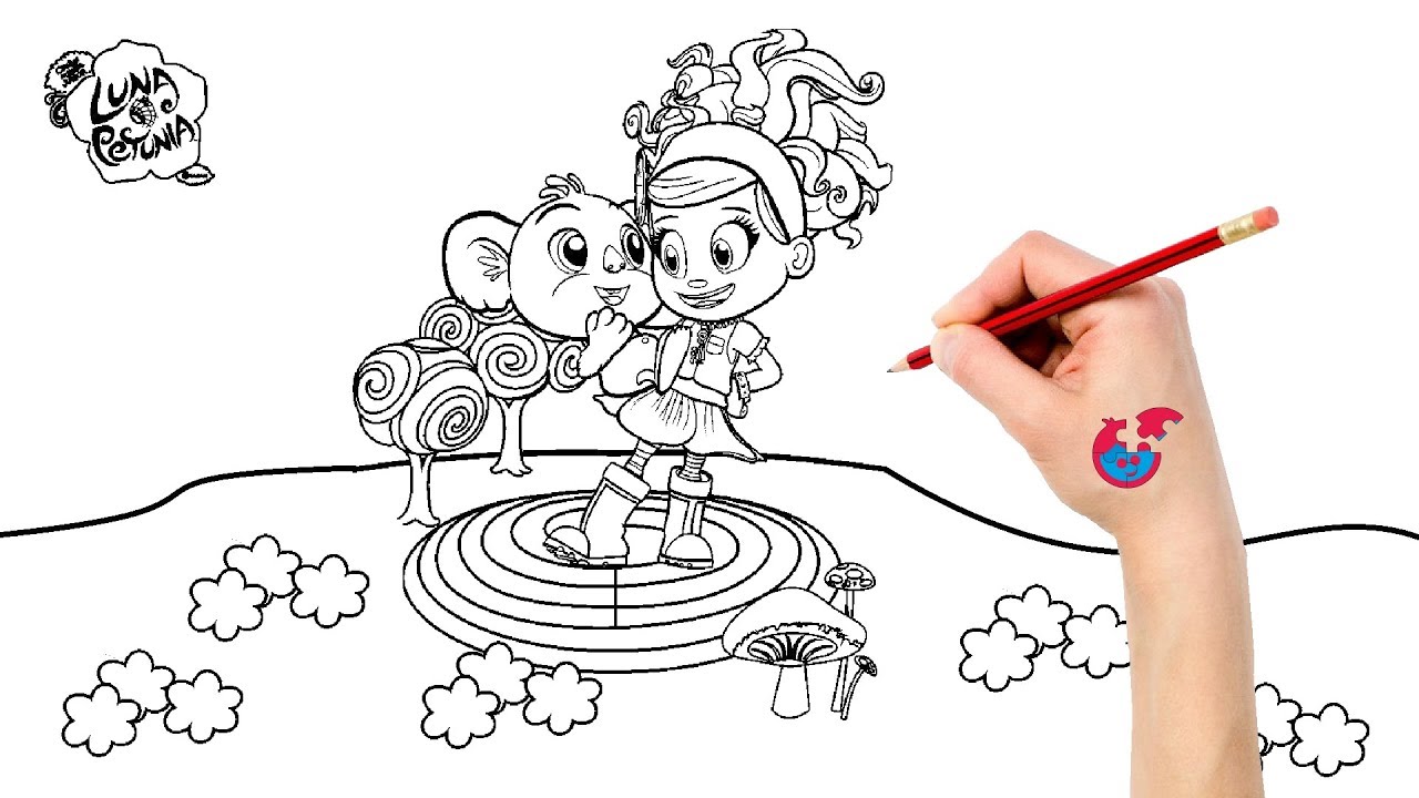 1280x720 how to draw luna petunia - Petunia Drawing