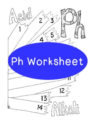 309x400 Ph Worksheet Coloring - Ph Scale Drawing