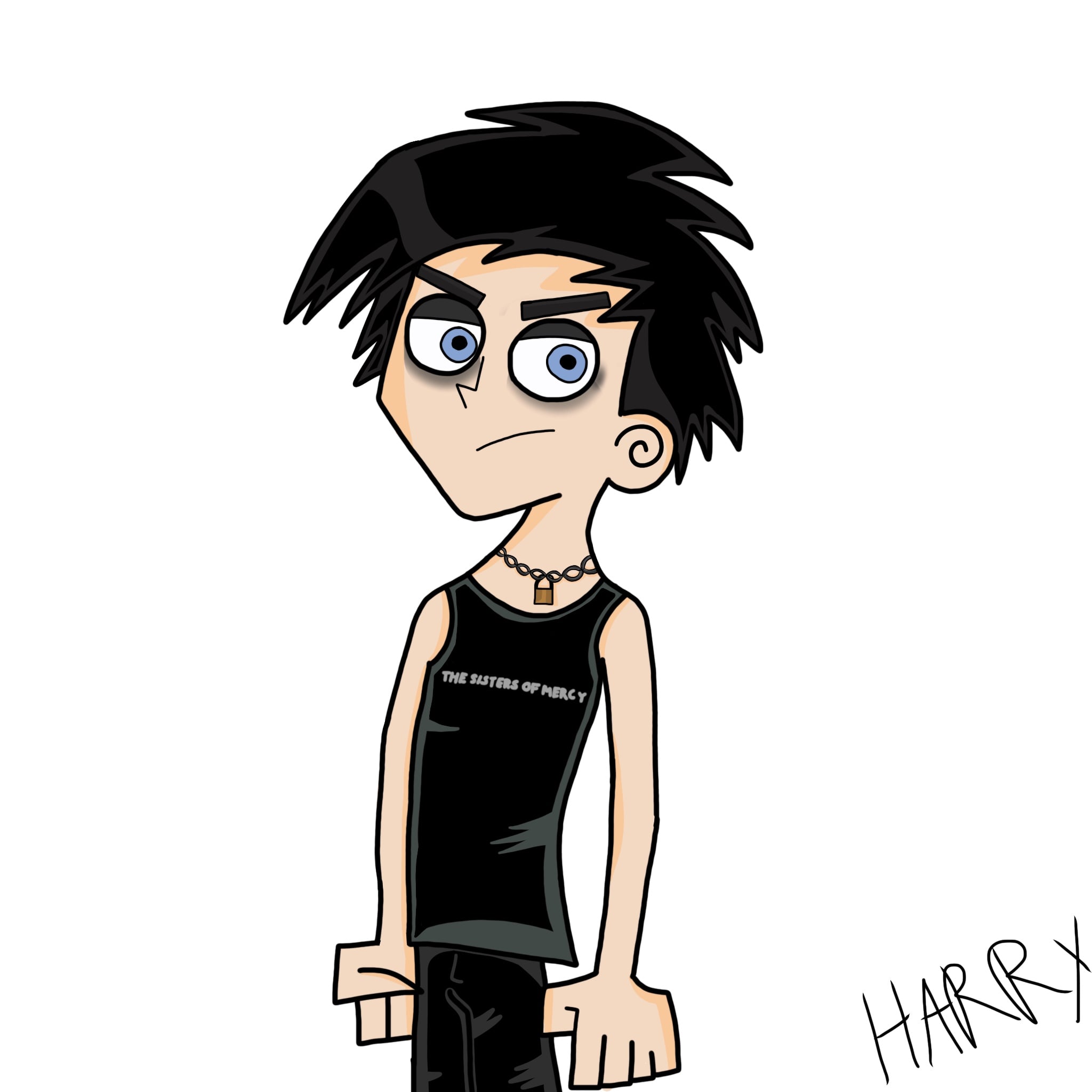 2048x2048 draw you as a danny phantom character - Phantom Drawing