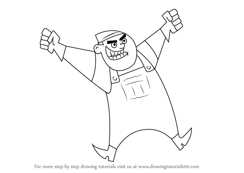 800x566 learn how to draw box ghost from danny phantom - Phantom Drawing