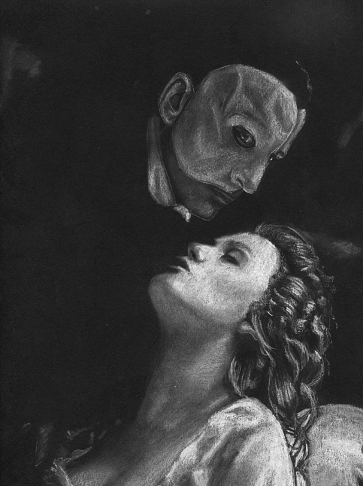 523x699 phantom of the opera drawing - Phantom Drawing