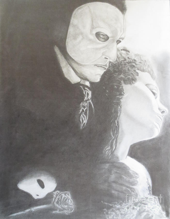 702x900 the phantom of the opera drawing - Phantom Drawing