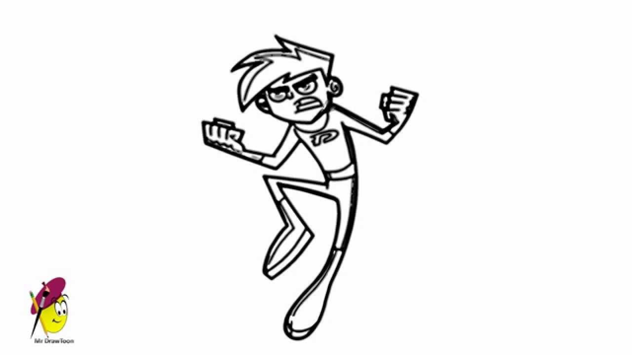 1280x720 danny phantom - Phantom Drawing