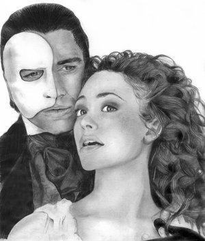 Phantom Of The Opera Drawing at PaintingValley.com | Explore collection