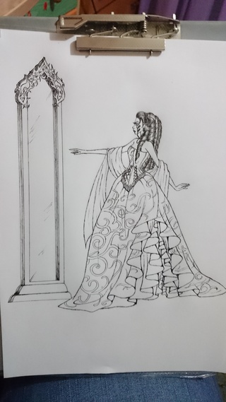 320x569 Opera Drawings On Paigeeworld Pictures Of Opera - Phantom Of The Opera Drawing