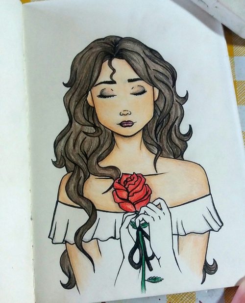 500x617 Drawing Uploaded - Phantom Of The Opera Drawing