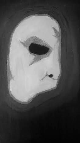 262x465 phantom of the opera mask painting - Phantom Of The Opera Mask Drawing