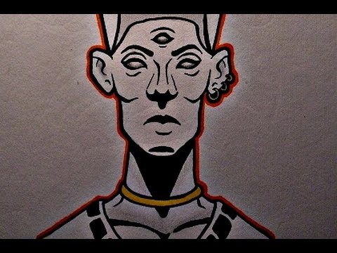 480x360 how to draw a pharaoh head - Pharaoh Drawing