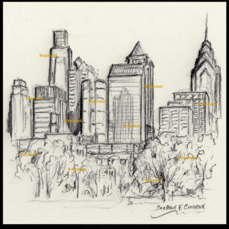 324x324 philadelphia skyline - Philadelphia Drawing