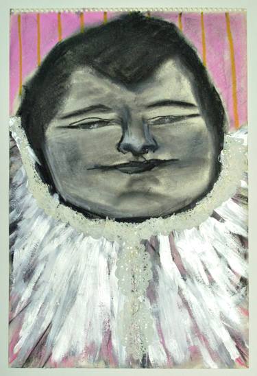 375x548 baby carmela's baptism, south philadelphia drawing - Philadelphia Drawing