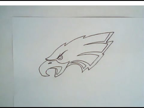 480x360 how to draw the philadelphia eagles logo - Philadelphia Eagles Drawings