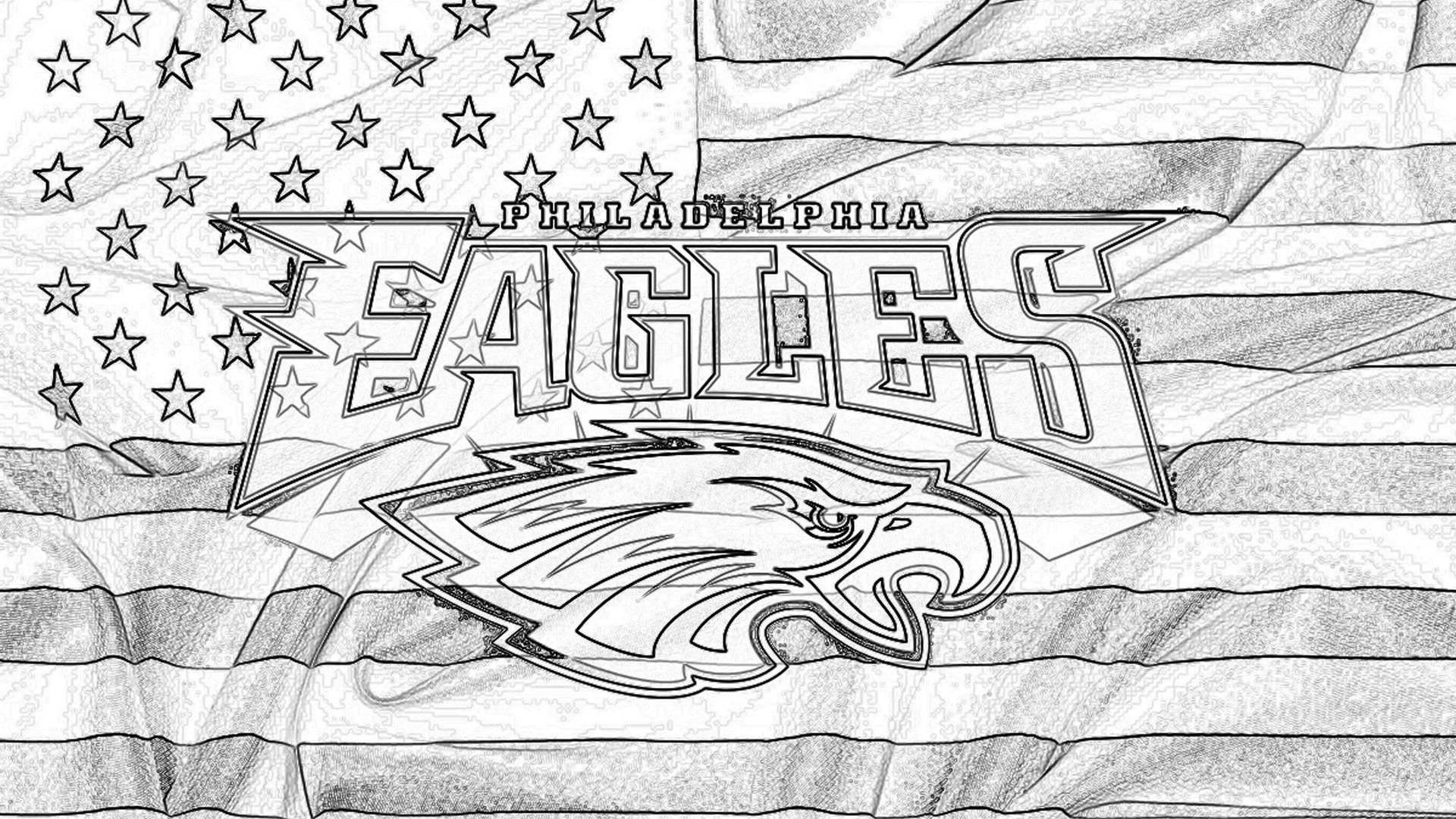 Philadelphia Eagles Drawings at Explore collection