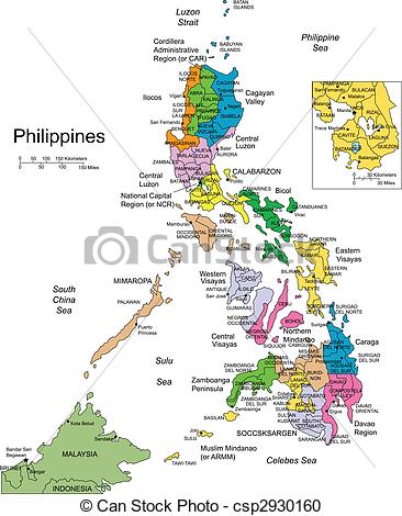 366x470 Map Philippines Illustrations And Clipart Map Philippines - Philippine Map Drawing With Label