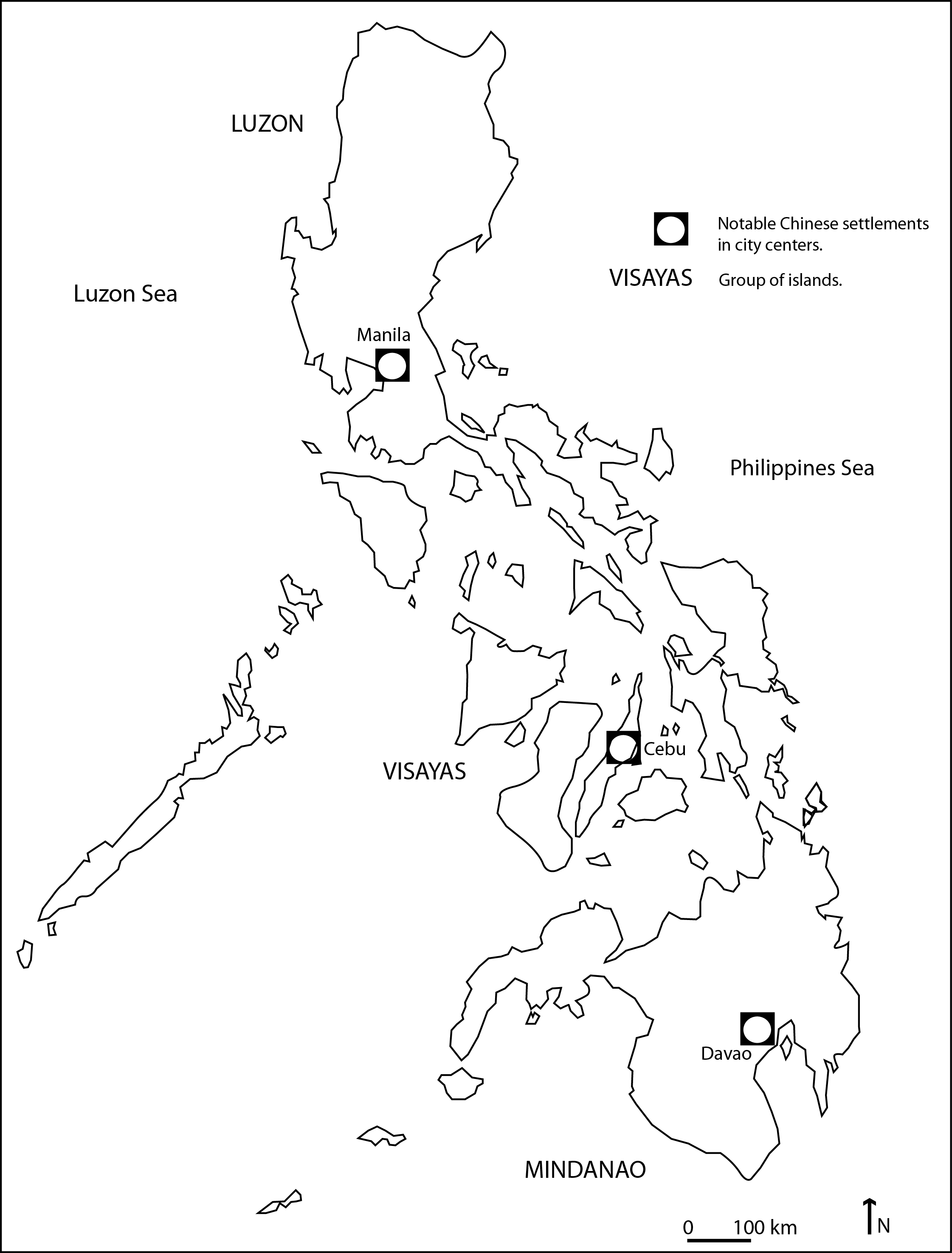 Printable Blank Map Of The Philippines