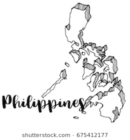 260x280 Philippines Map Black And White Website Photo Gallery Examples - Philippine Map Drawing With Label