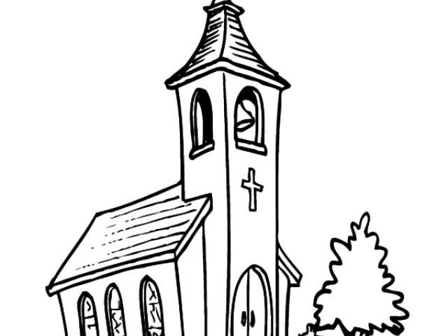 640x480 Drawn Church The Philippines Drawing - Philippines Drawing