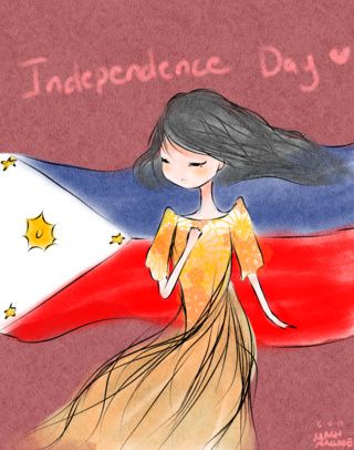 320x406 Independence Day ! - Philippines Drawing
