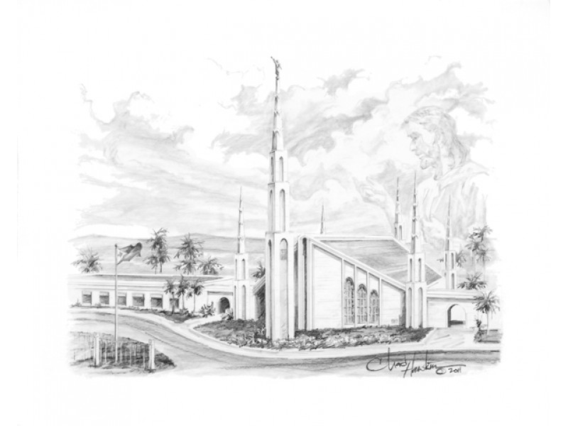 800x600 Manila Philippines Temple Drawing - Philippines Drawing
