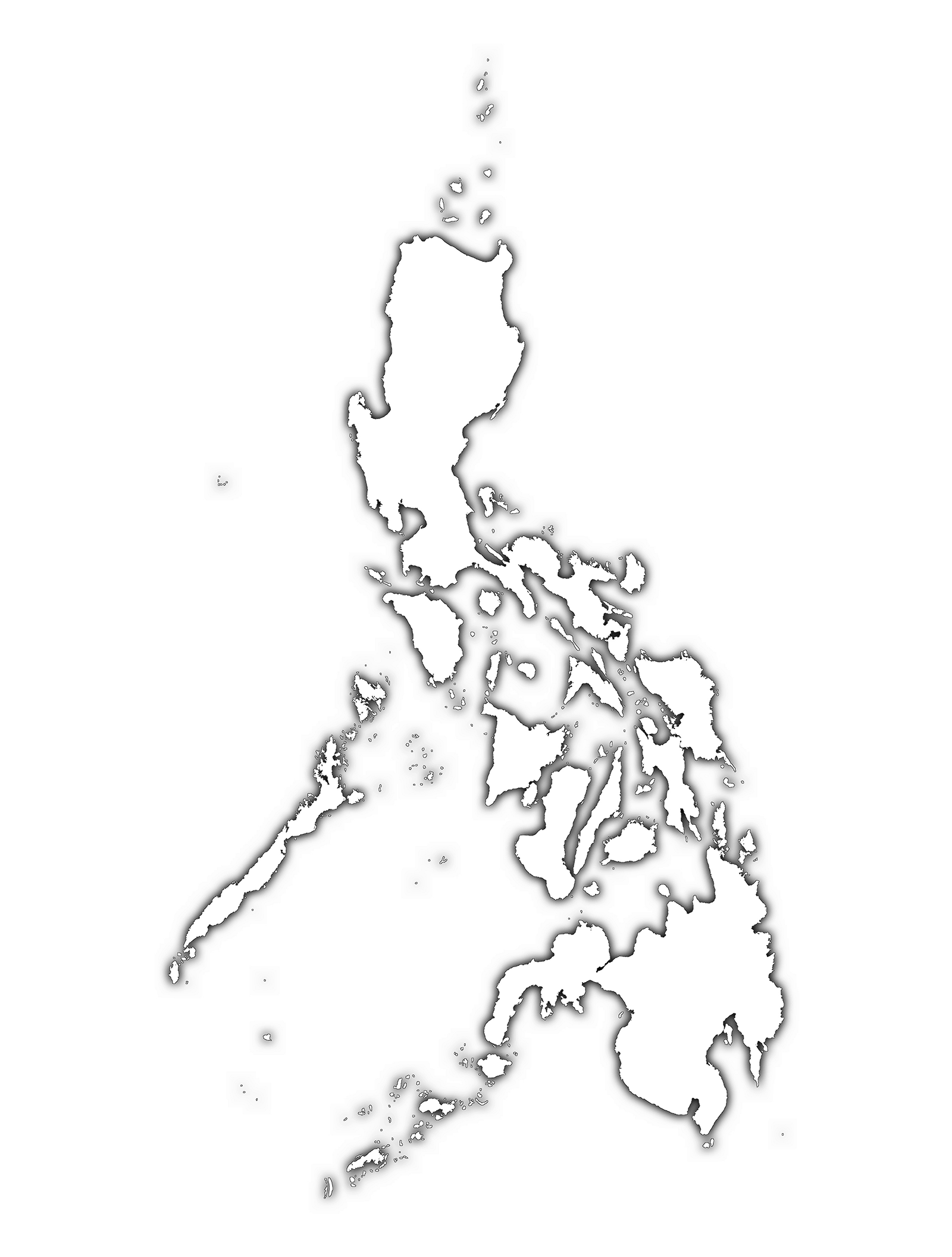 1600x2112 Map Of The Philippines Drawing From Img - Philippines Drawing