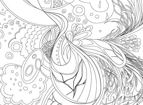 465x340 Design Process Of The Phoenix - Phoenix Outline Drawing