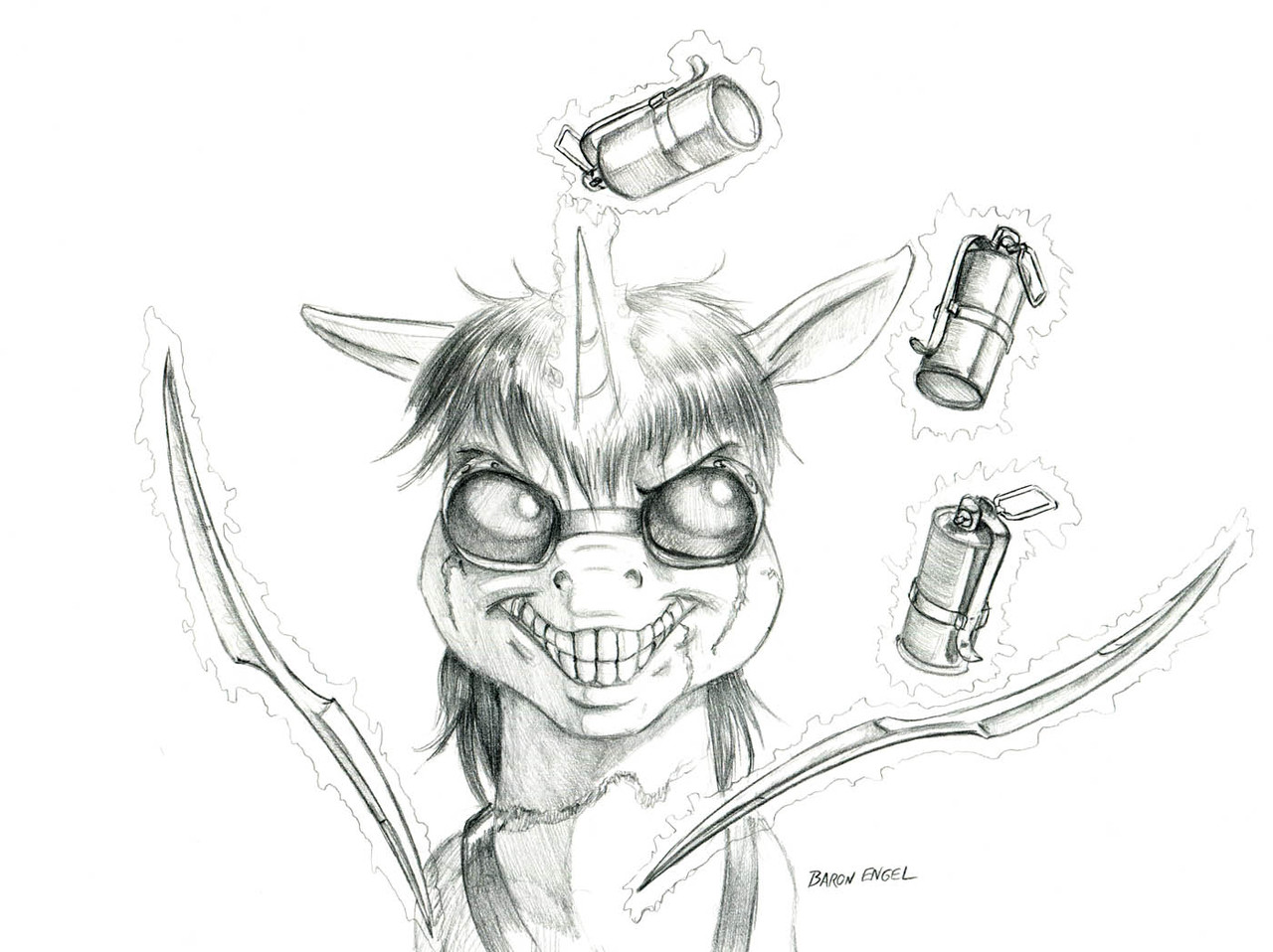 1280x958  - Phoenix Pencil Drawing