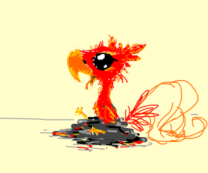 300x250 Phoenix Rising From The Ashes Drawing - Phoenix Rising From The Ashes Drawing