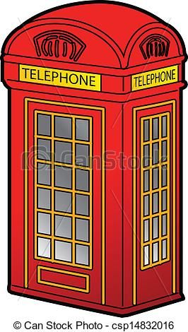 266x470 drawing of an english phone booth - Phone Booth Drawing