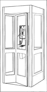 181x355 how telephone booth is made - Phone Booth Drawing