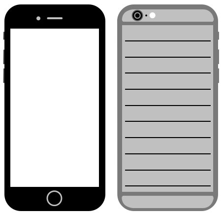 453x436 selfie drawing writing activity - Phone Drawing