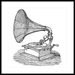 250x250 phonograph drawing - Phonograph Drawing
